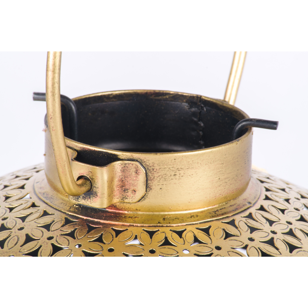  IRON DECKCHI T LIGHT POT