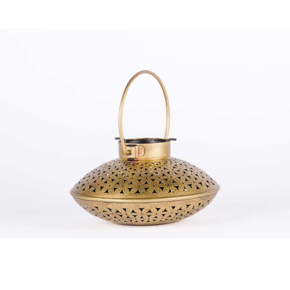  IRON DECKCHI T LIGHT POT