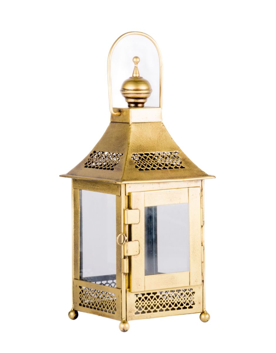 Iron Sq Lantern Myakka Small